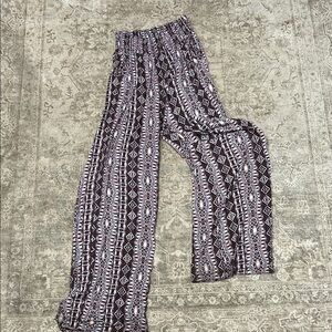 Mossimo Supply Co. Geometric Wide Leg Pants